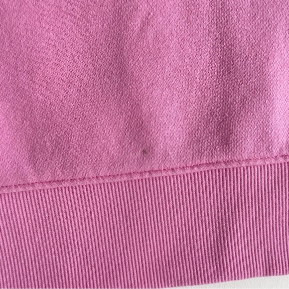 Calvin Klein Jeans Crew Neck Sweatshirt in Pink & Blue - Picture 5 of 6